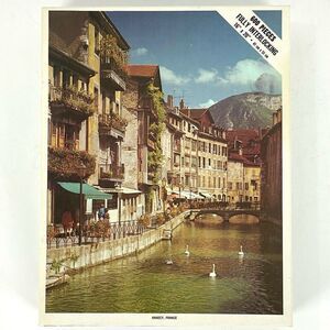 NEW! Vintage 70s Whitman Puzzle "ANNECY,‎ FRANCE" 600 Piece Jigsaw Interlocking